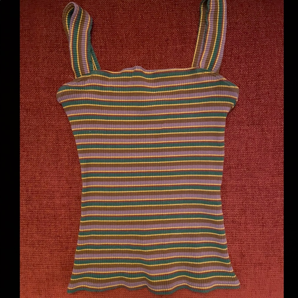 Reformation Striped Tank